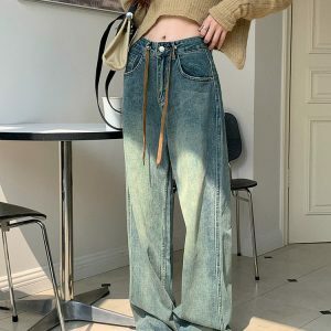 Chic Y2K Comfy Baggy Jeans for Effortless Summer Outfits