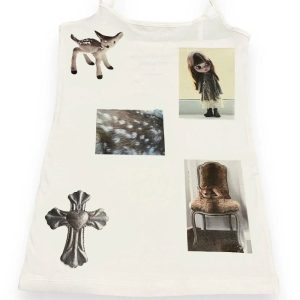 Ethereal Relics Y2K Cami Top: Perfect for Summer Outfits & Aesthetic Looks