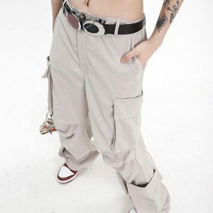 Got Chemistry Aesthetic Cargo Pants: Y2K Fashion Meets Grunge Style