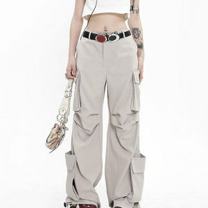 Got Chemistry Aesthetic Cargo Pants: Y2K Fashion Meets Grunge Style