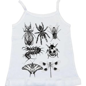 Gothic Insectarium Top: Y2K Grunge Aesthetic for Unique Summer Outfits