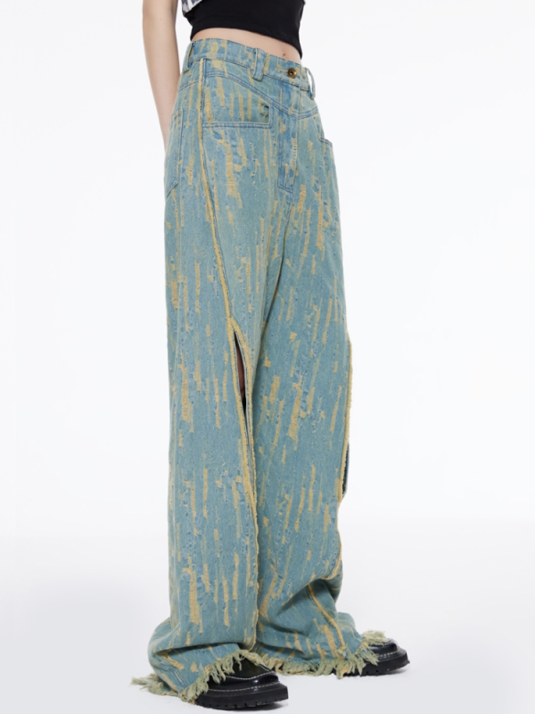 Icon Living Y2K Wide Leg Jeans: Trendy 90s Fashion for Effortless Style