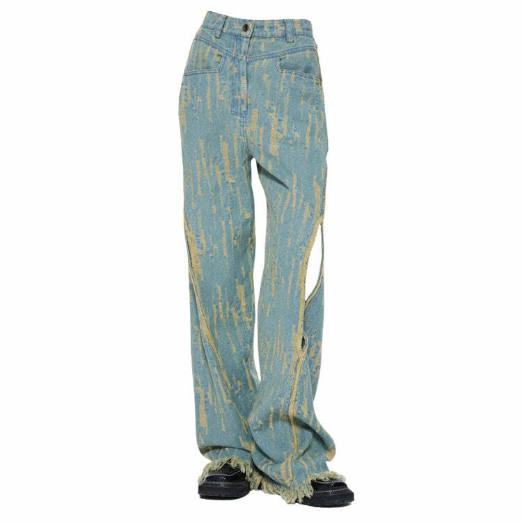 Icon Living Y2K Wide Leg Jeans: Trendy 90s Fashion for Effortless Style