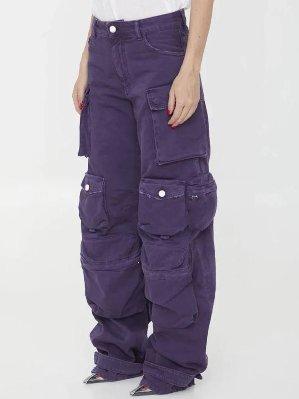 Plum Surge Cargo Pants: Y2K Fashion Essential for Trendy Summer Outfits