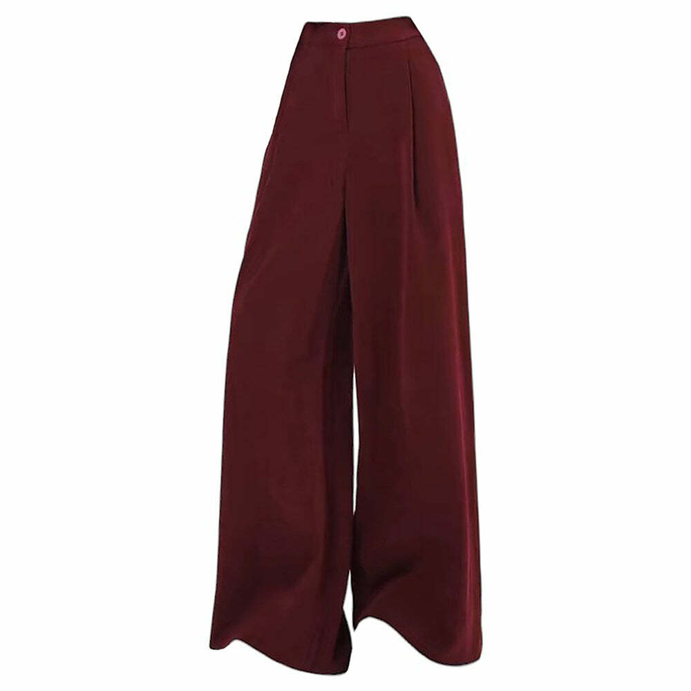 Secret Crush Y2K Wide Leg Corduroy Pants for Effortless Summer Style