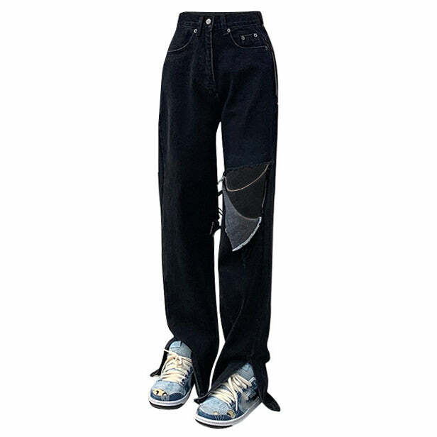 Trendy Y2K Baggy Jeans for a Chic 90s Fashion Look