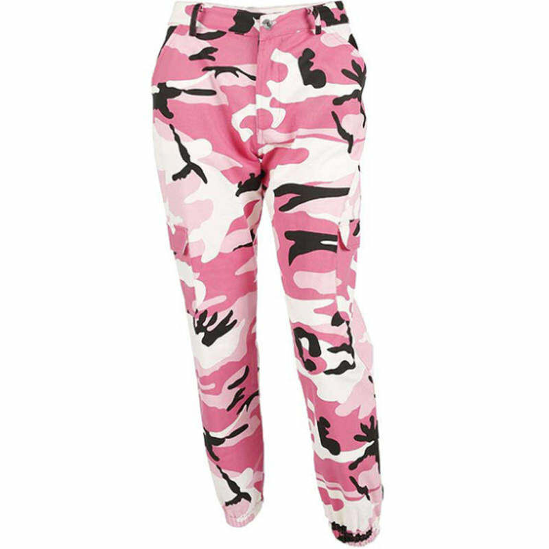 Trendy Y2K Camo Pants for Grunge Aesthetic Summer Outfits