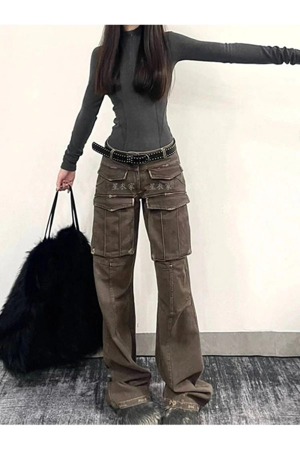 Trendy Y2K Cargo Pants for Effortless Summer Outfits and Grunge Style