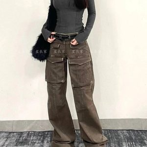 Trendy Y2K Cargo Pants for Effortless Summer Outfits and Grunge Style