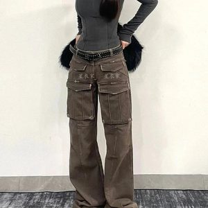 Trendy Y2K Cargo Pants for Effortless Summer Outfits and Grunge Style