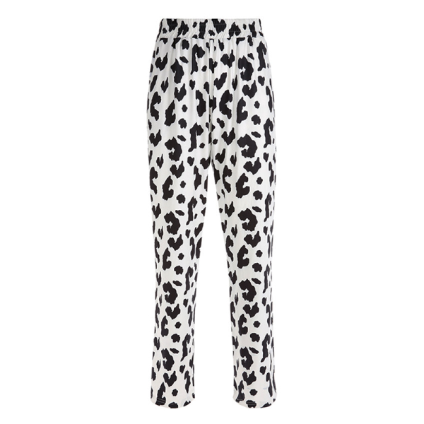 Trendy Y2K Cow Print Cargo Pants for a Grunge Aesthetic Look