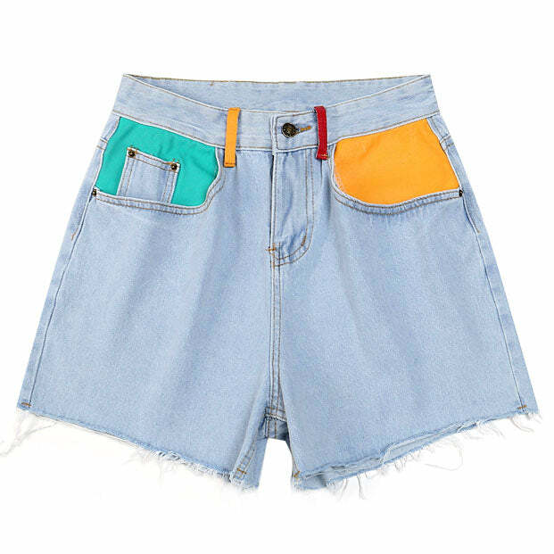 Trendy Y2K Denim Shorts for Summer: Grunge & 90s Fashion Vibes