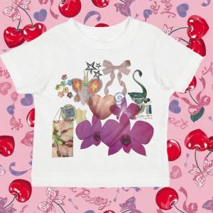 Whimsical Wonderland Y2K Top: Embrace 90s Fashion & Summer Vibes