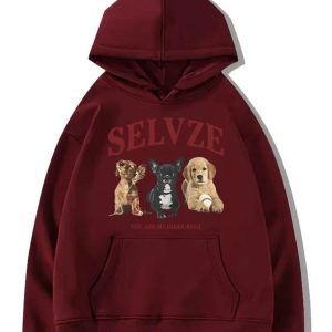 Y2K Aesthetic Cute Puppy Graphic Hoodie for Trendy Summer Outfits