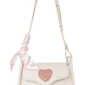 Y2K Aesthetic Sweetheart Charm Shoulder Bag for Trendy Summer Outfits