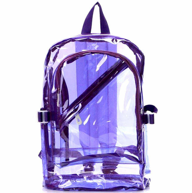 Y2K Clear Backpack: Trendy 90s Fashion Essential for Summer Outfits