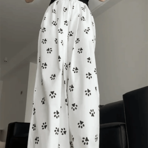 Y2K Fashion Animal Print Cozy Lounge Pants for Ultimate Comfort & Style