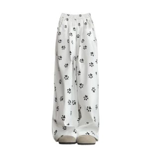 Y2K Fashion Animal Print Cozy Lounge Pants for Ultimate Comfort & Style