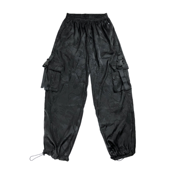 Y2K Fashion Chinese Dragon Cargo Pants for Trendy Summer Outfits