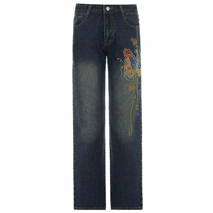 Y2K Fashion Wide Leg Jeans: Trendy 90s Style for Effortless Outfits