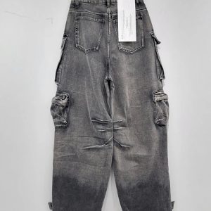 Y2K Grunge Aesthetic Cargo Jeans for Trendy Summer Outfits