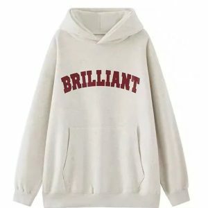 Y2K-Inspired Brilliant Statement Hoodie for Trendy Summer Outfits