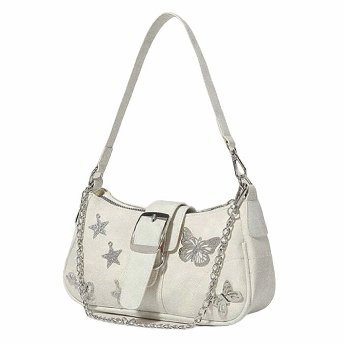 Y2K Star Butterfly Handbag: Trendy Y2K Aesthetic for Summer Outfits